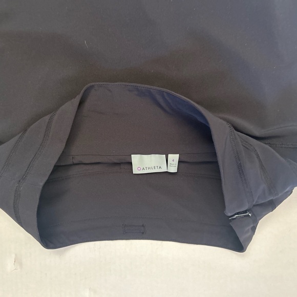 Athleta Tennis athletic wear black skort Skirt Sz-4. A2 - Picture 7 of 9